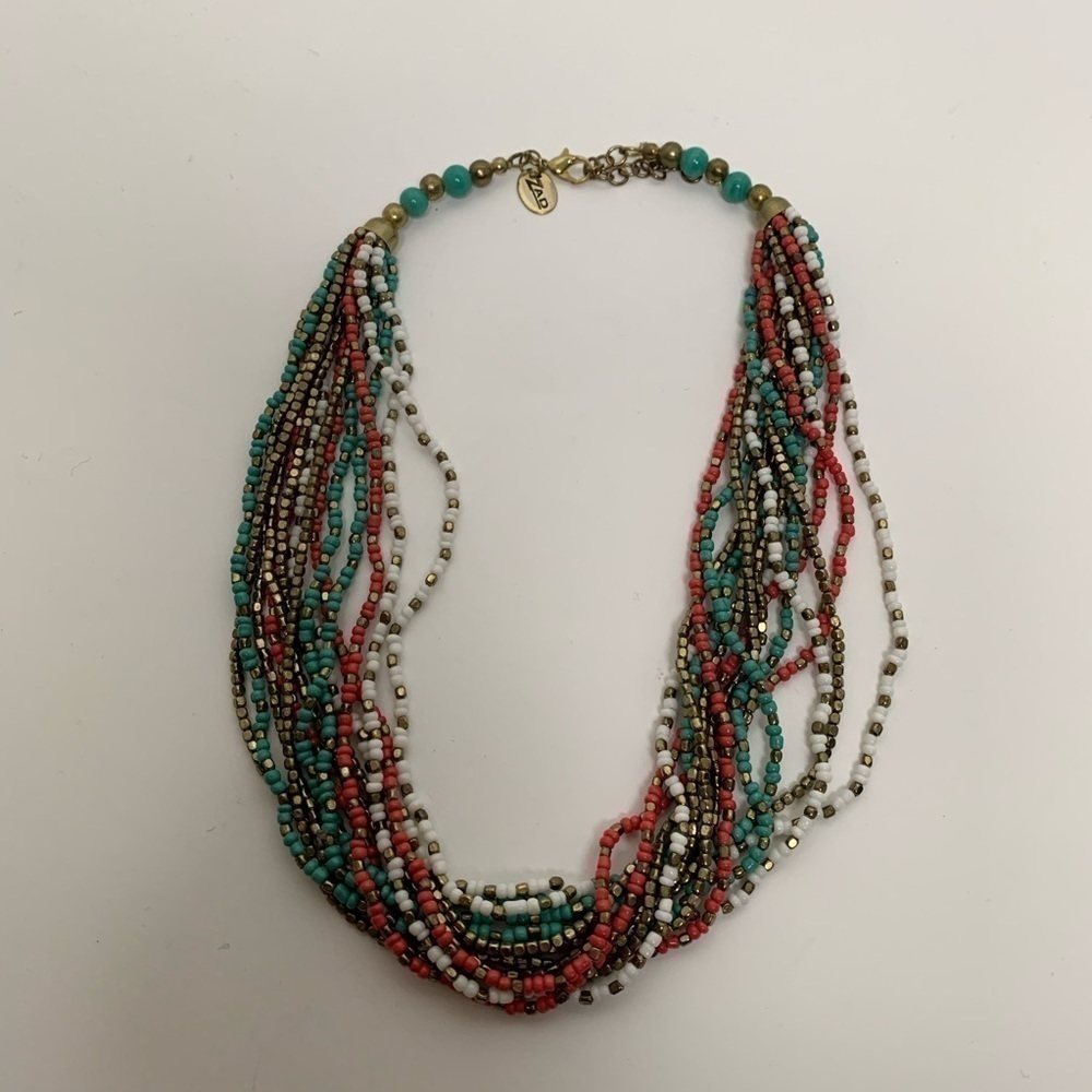 ZAD Layered Beaded Necklace